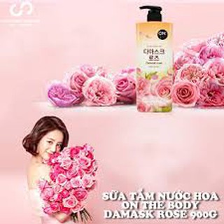 Sữa tắm On The Body Damask Rose 900ml