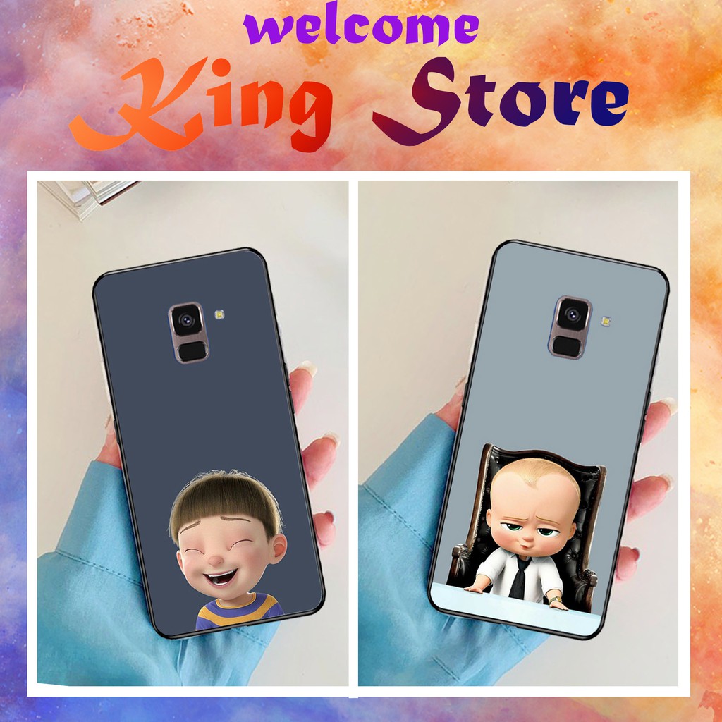 Ốp lưng Samsung A6/A6 Plus/A8/A8 Plus in hình  Baby Boy siêu đẹp, độc, lạ_KINGSTORE.HN_Ốp SS A6/A6P/A8/A8P