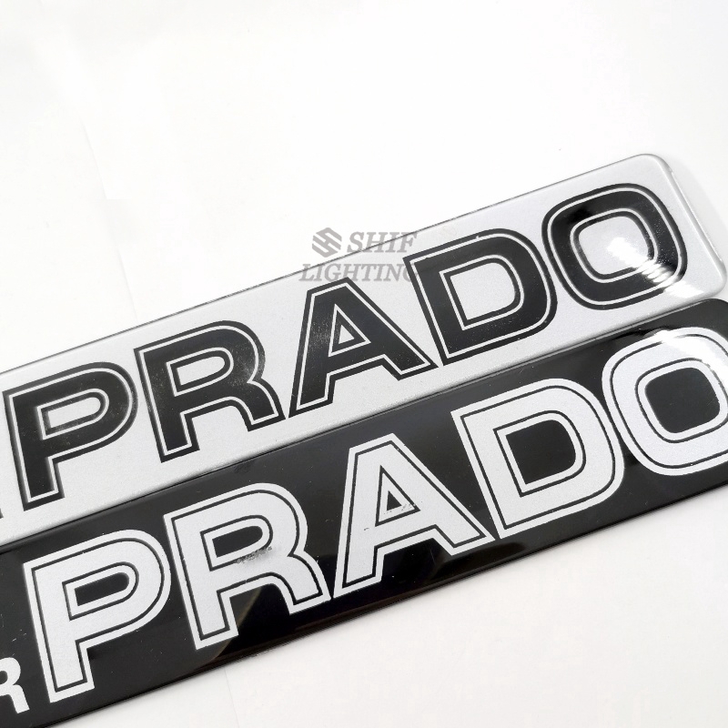 1 x Miếng Dán Logo ABS PRADO Cho Xe Hơi TOYOTA PRADO
