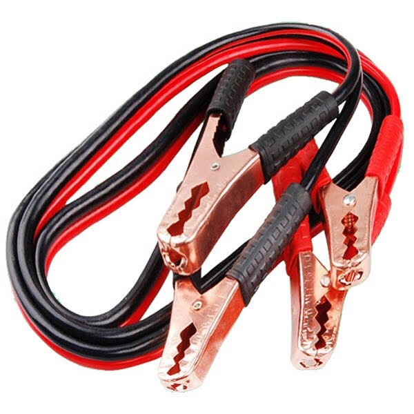Dây câu bình ắc quy ô tô lõi đồng - 500A, kích điện ắc quy cứu hộ ô tô loại dày 2 mét