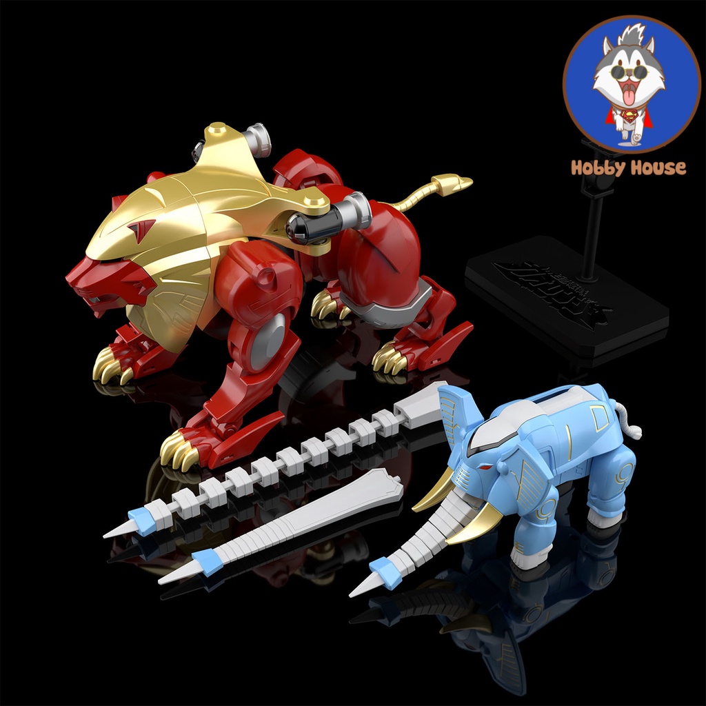 [ĐẶT TRƯỚC] Mô Hình SMP Gao Big lion và Voi - Gaoranger 5 anh em siêu nhân Gao lắp ráp