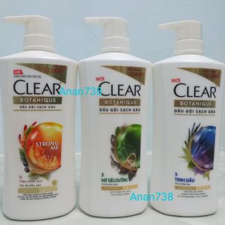 650g Dầu gội Clear thảo dược