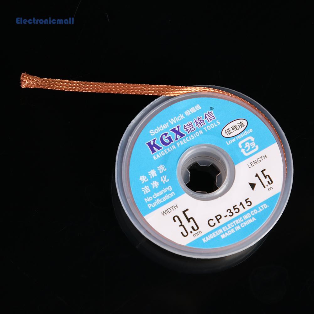 1.5m Length Desoldering Braid Solder Remover Wick Wire BGA Repair Tool꒪NICE