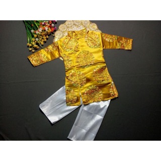 Set 15 áo dài size đại đỏ vàg xanh