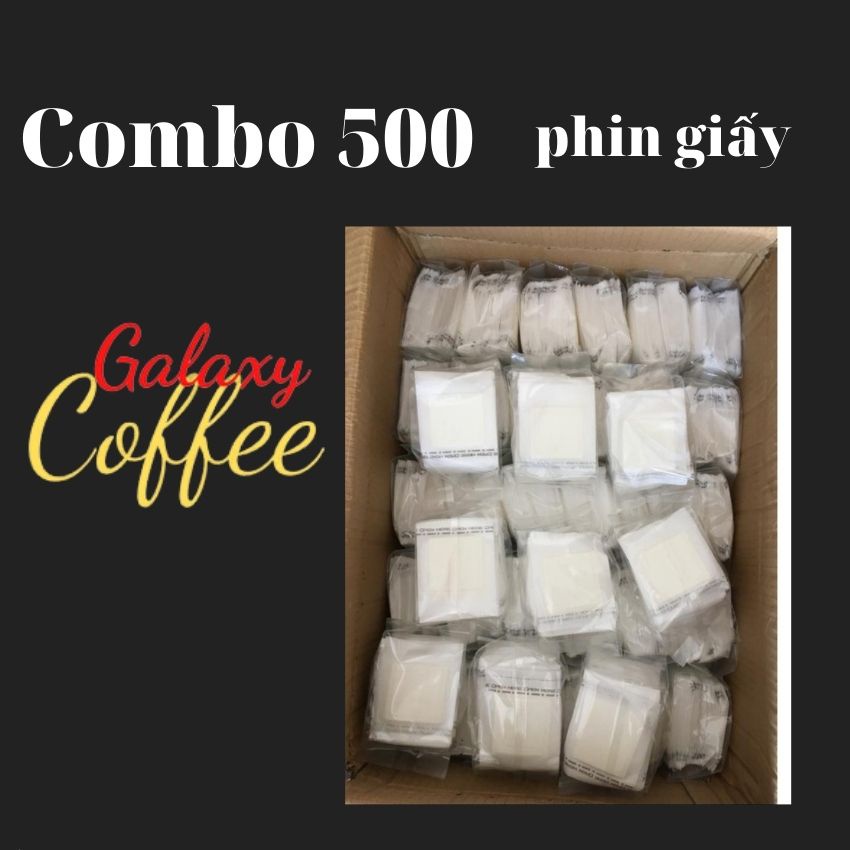 Combo 500 Phin Giấy Pha Cà Phê Đi Du Lịch Phin Cafe Bằng Giấy Linh Động hơn phin nhôm Có Bán Sỉ