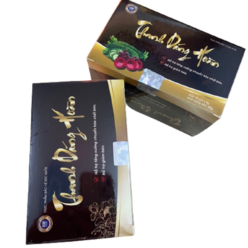 Thanh Dáng Hoàn (Hộp 30 gói) - Đánh tan mỡ thừa , giảm cân - Cvspharmacy