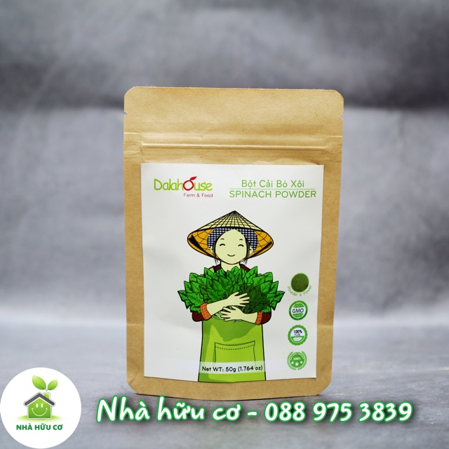 Dalahouse - Bột cải bó xôi 50gr - Date: 9/2022