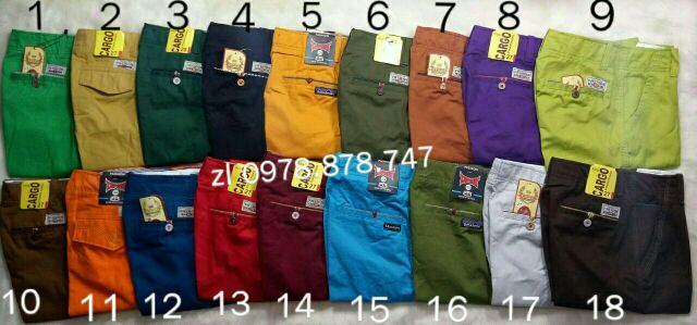 Quần Sọt Kaki Nam (15 màu) | BigBuy360 - bigbuy360.vn