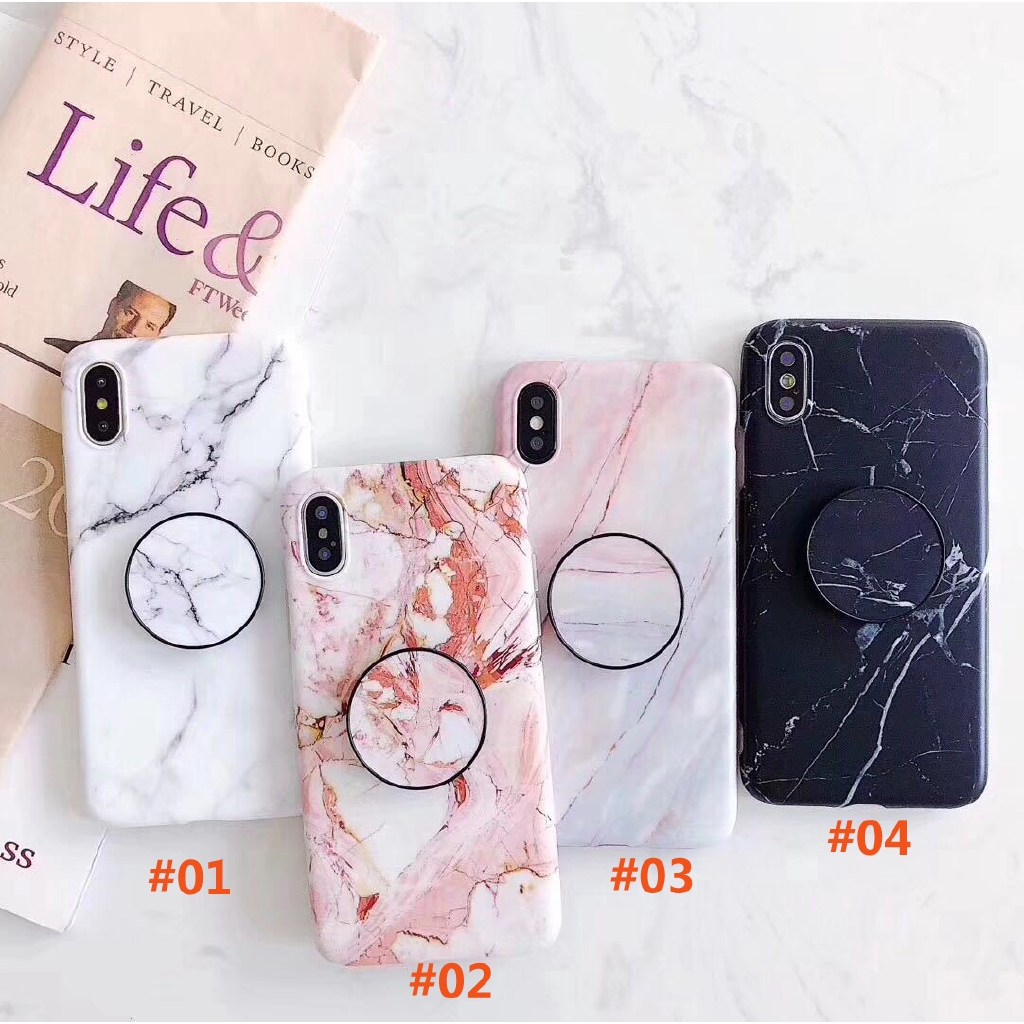 Ốp lưng họa tiết đá hoa cương cho iPhone 6/6S/6S+/7/8/7+/8+/X/XSmax/XR/XS | BigBuy360 - bigbuy360.vn