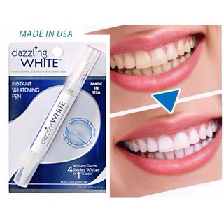 (HÀNG THẬT NHẬP MỸ 100%) BÚT TẨY TRẮNG RĂNG X4 LẦN Dazzling White ( USA )