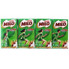 Lốc 4 hộp sữa Milo 180ml