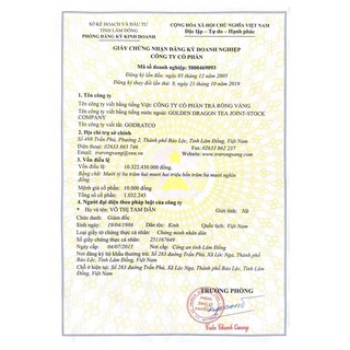 Trà xanh Rồng Vàng 75g