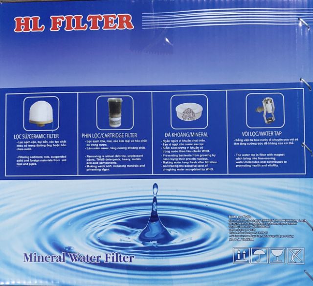 BÌNH LỌC NƯỚC HƯNG LONG - 23 LÍT.