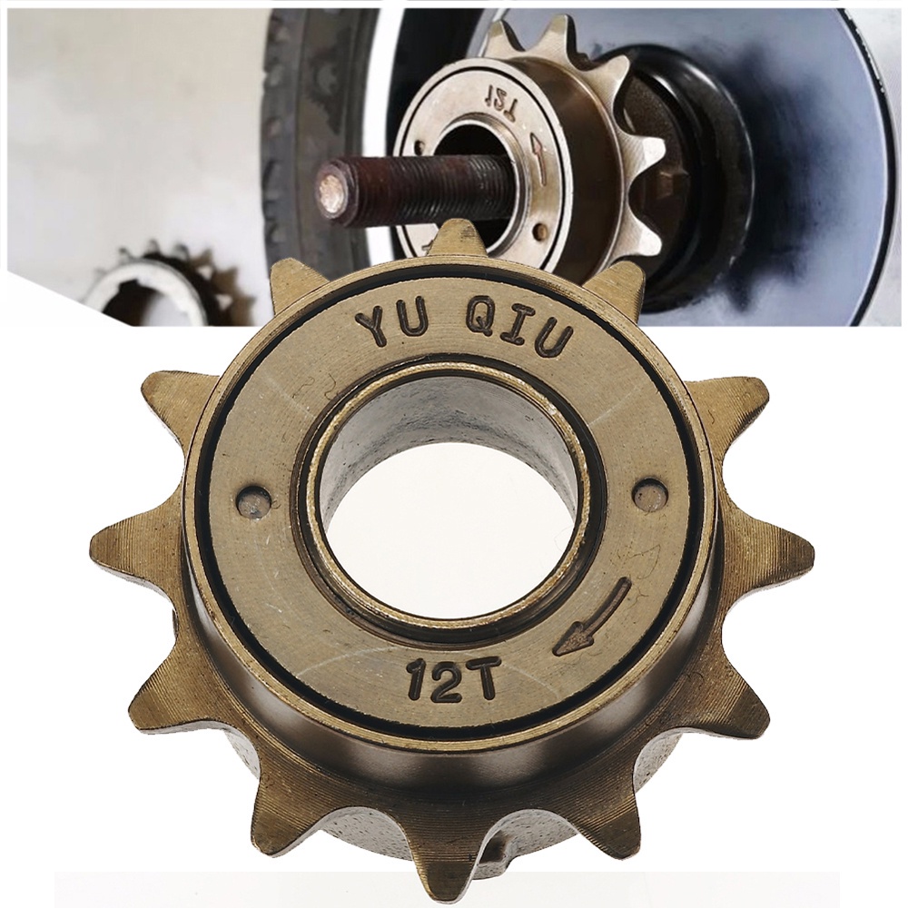 ADAMES Bicycle Accessories Bike Freewheel Sprocket Bicycle Parts Bicycle Freewheel Single Speed Freewheel Cycling 34MM Bike Gear 12T/14T/16T Electric Bicycle Sprocket Bicycle