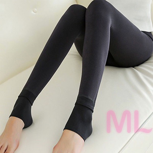 Quần legging lót bông ấm áp thiết kế thời trang cho nữ