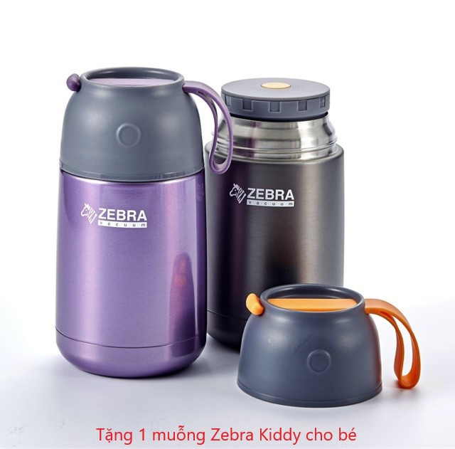 bình giữ nhiệt zebra Thái Lan 650ml 123006. inox 304