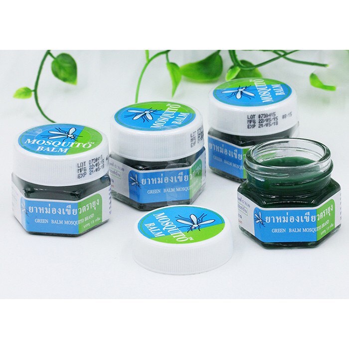 Sáp muỗi đốt an toàn cho bé Green Balm Mosquito Brand