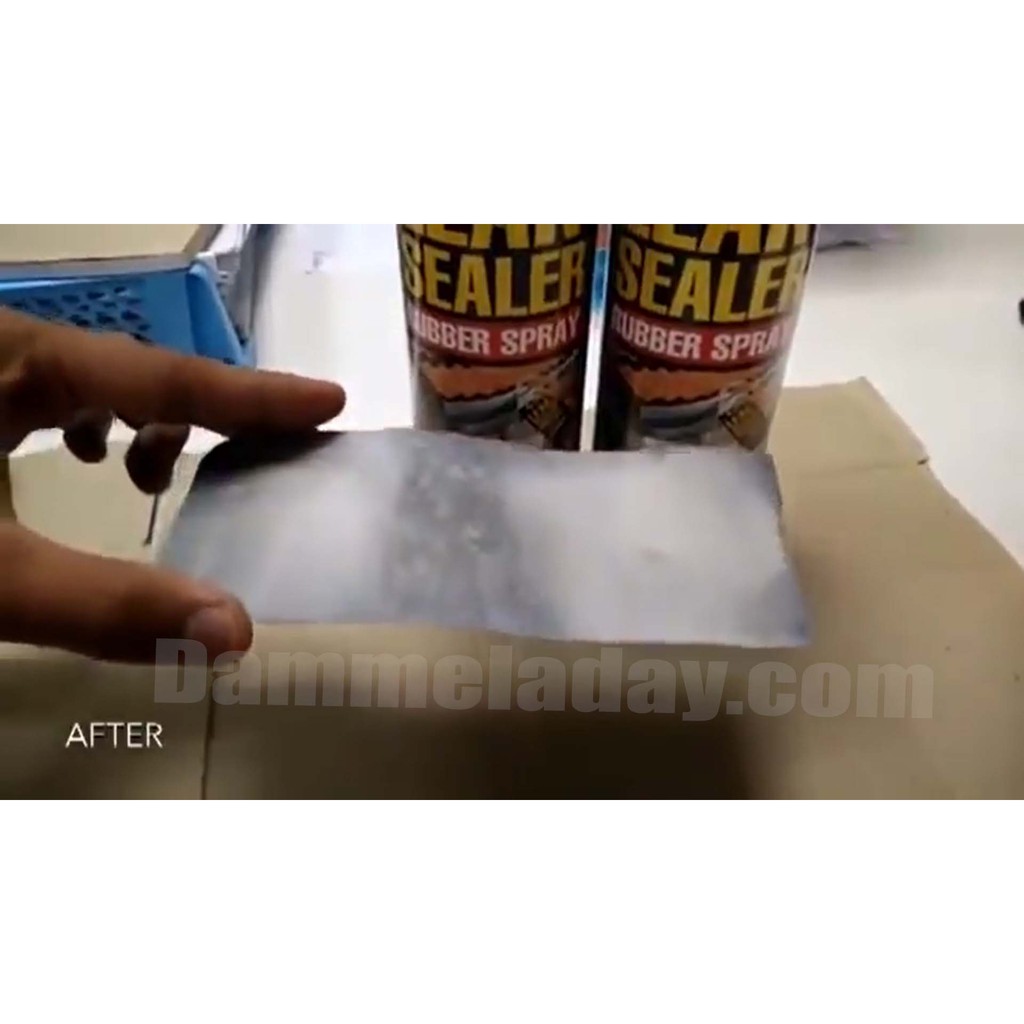 Sơn xịt chống dột -  chống thấm Leak Sealer B125 Bosny 600ml- Thái Lan