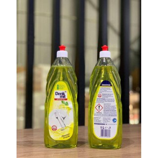 Nước rửa bát Denkmit hương chanh 1L sạch bóng thơm ngát [hàng Đức chính hãng]