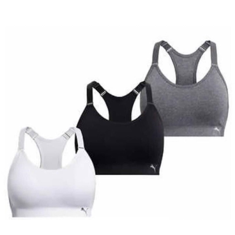 Hàng chính hãng nhập Mỹ Set 3 Áo Sport Bra Puma