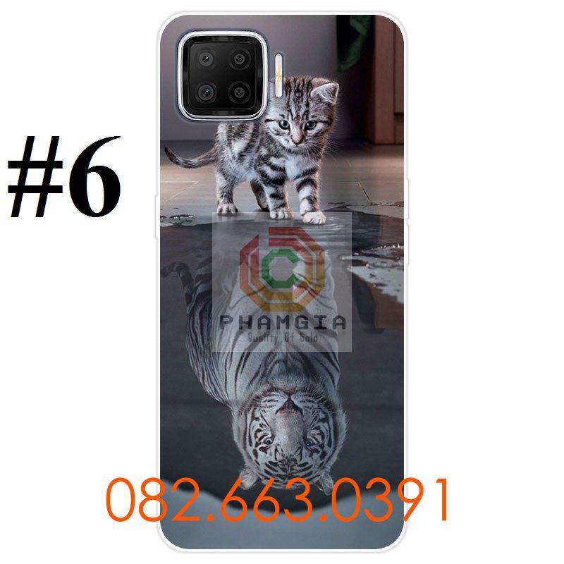 Ốp lưng Oppo A73 dẻo in hình hoa lá siêu đẹp