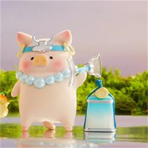 ★Hgtoys★Bộ 52 Mô Hình Đồ Chơi Chú Heo LuLu Pig Journey to the West Series Mystery