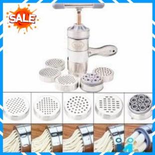 Máy Làm Bún, Mỳ Tươi Tại Nhà Bằng Inox, Tặng Kèm Bộ 5 Size Bún