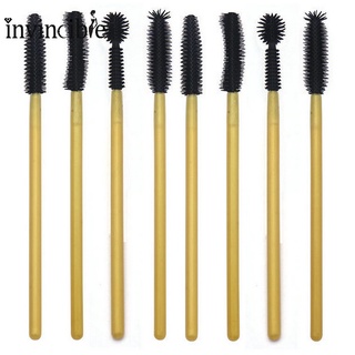 Đầu cọ chuốt mascara dùng một lần bằng silicon tiện dụng