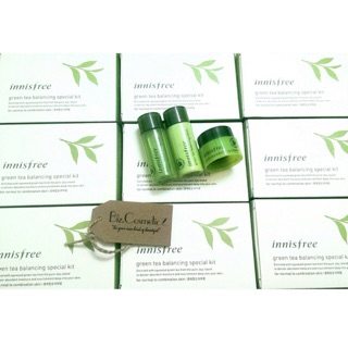 Bộ kit dưỡng da trà xanh Innisfree green tea special kit