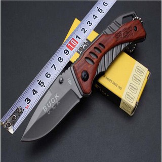  [Siêu Rẻ] Dao Phượt BUCK X61 Có Móc Khóa Đi Phượt, Tỉa Hoa Quả - ShopHangDoc 