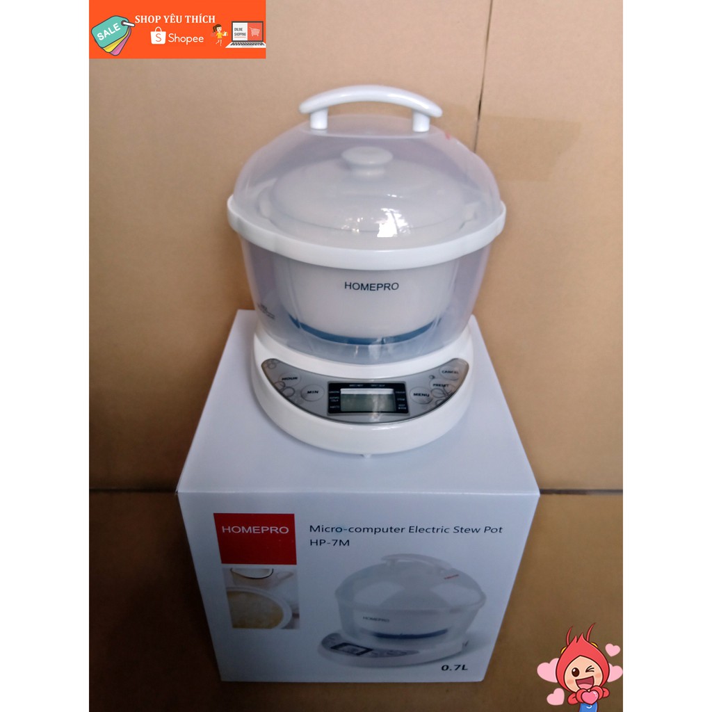 Nồi chưng yến đa năng Homepro Thái Lan 700ml hãng phân phối