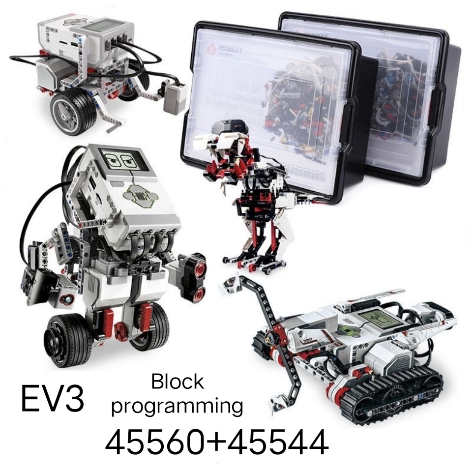 Ev3 Máy Trợ Giảng 45544 Phần Gói 45560 Robot Khối Xây Dựng Hạt Nhỏ Phụ Kiện Công Nghệ Lắp Ráp Đồ Chơ