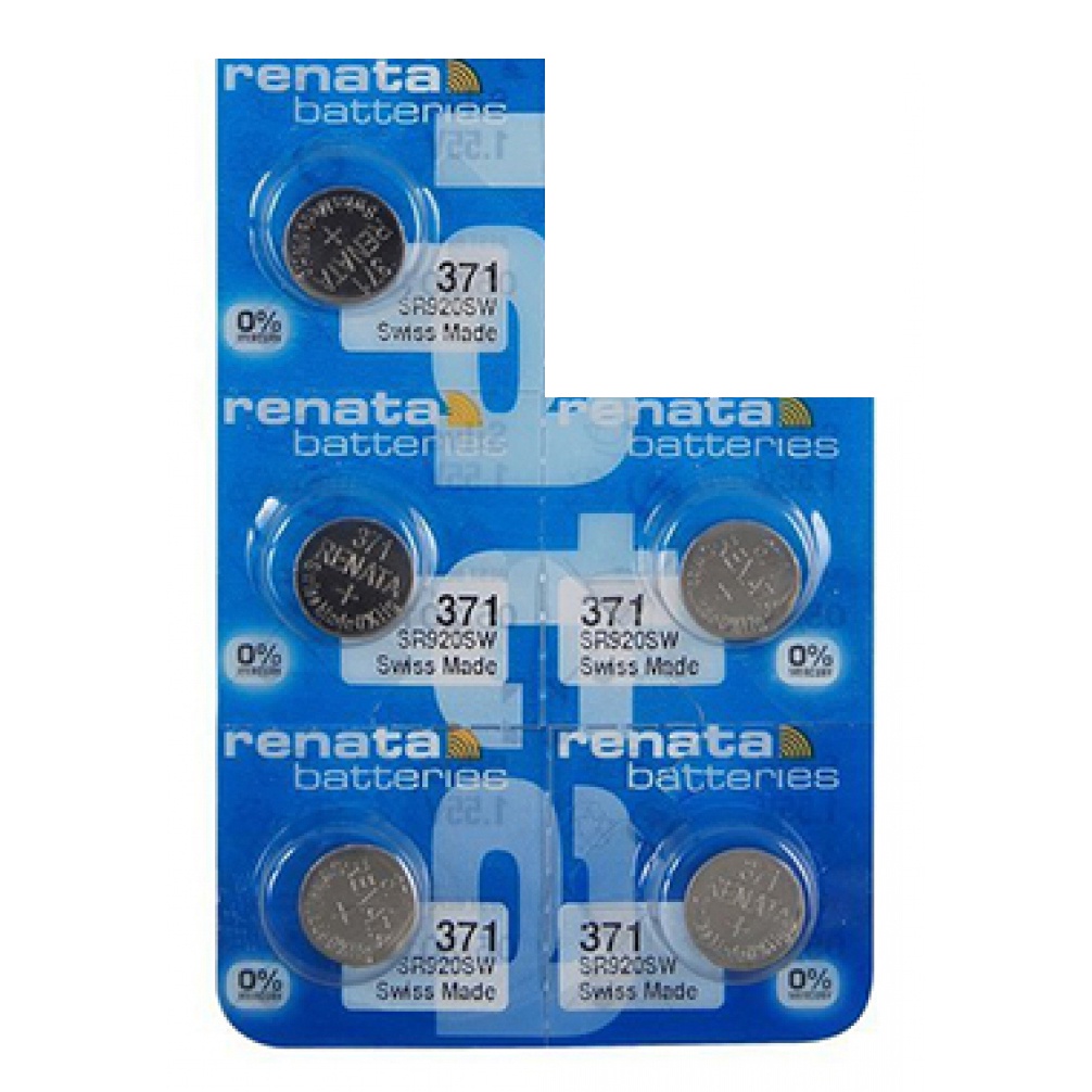 Pin đồng hồ Thụy Sỹ RENATA 371 SR920SW dành cho đồng hồ nhiều kim