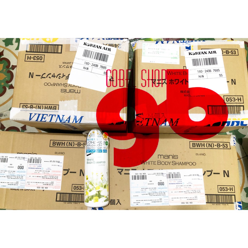 Sữa tắm Trắng Manis , sữa tắm trắng toàn thân White Body Shampoo Manis – Chai 450ml | BigBuy360 - bigbuy360.vn