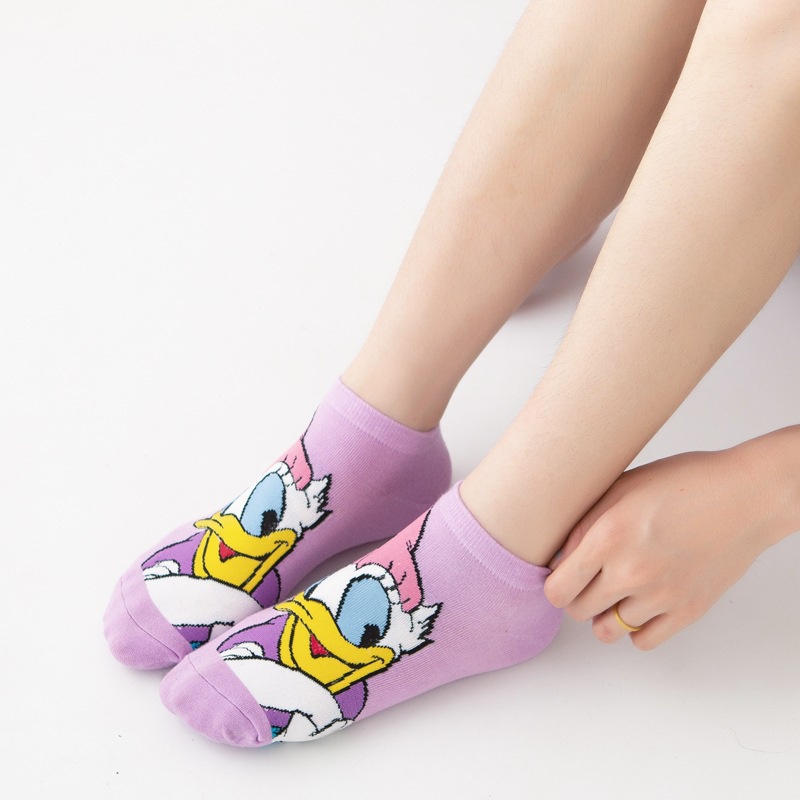Tất ngắn thoáng khí hình DISNEY Mickey Donald xinh xắn TNMickey
