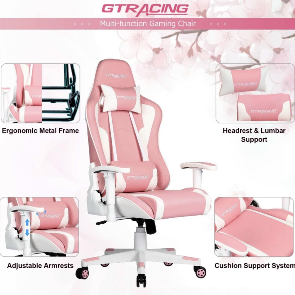 Ghế Gaming Pink