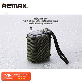 Loa Bluetooth chống nước Remax RB-M30 - Công nghệ Bluetooth V4.2 -Bảo Hành 12 tháng #Loabluetooth
