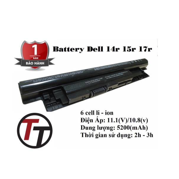 Pin Laptop Dell Inspiron 15R 3521 3531 3541 3537 3542 3543 - N3521 N3531 N3541 N3537 N3542 N3543