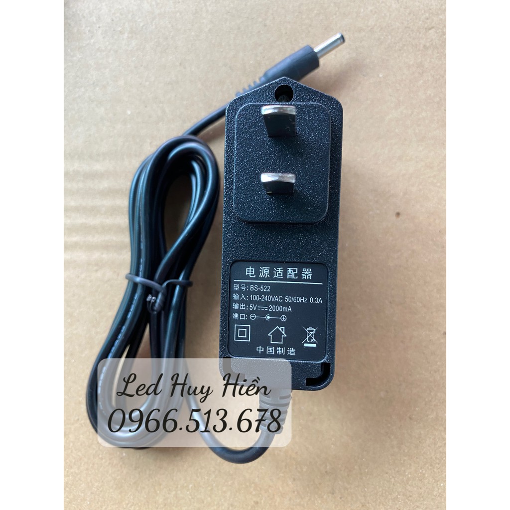 Nguồn 5V 2A  dùng cho camera, tv box, Led chất lượng, Nguồn Led 5V2A 10W rắc kim 3511