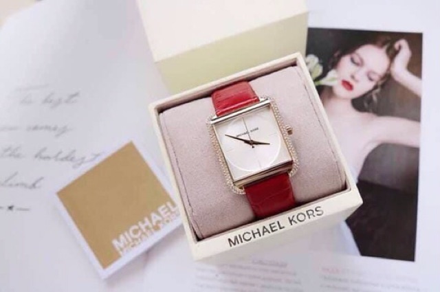 Đồng hồ nữ mặt vuông MICHAEL KORS MK2623 fullbox hãng