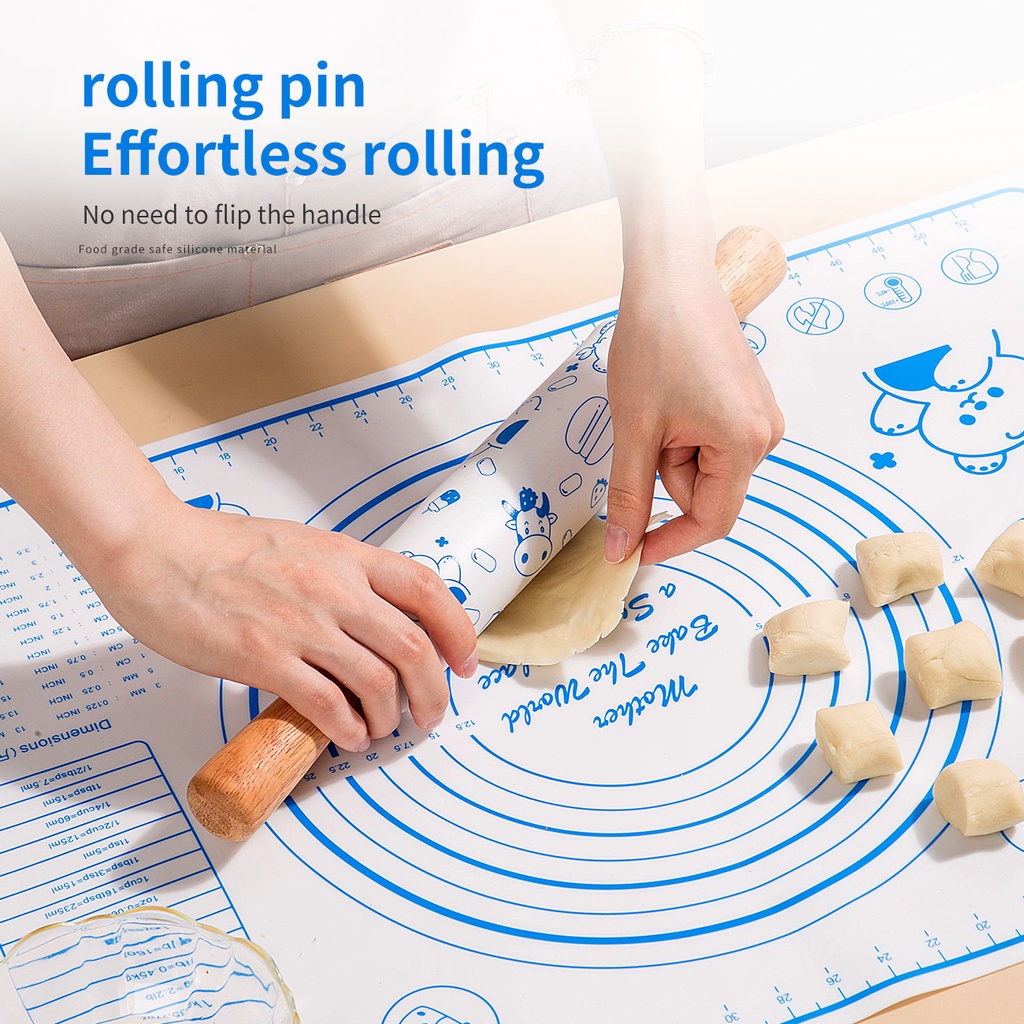 Tấm silicone Dày Dặn Chống Trượt Dùng Để Quấn Thức Ăn