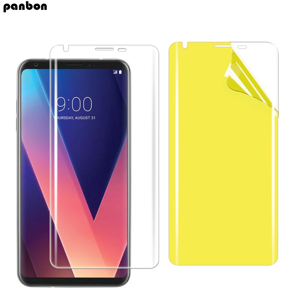 Set 2 miếng dán màn hình phủ Nano chống trầy kèm phụ kiện cho LG V30 V20