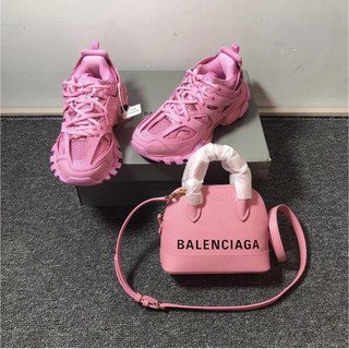 Giày thể thao Track 3 màu hồng ( ẢNH THẬT CHỤP TẠI SHOP )