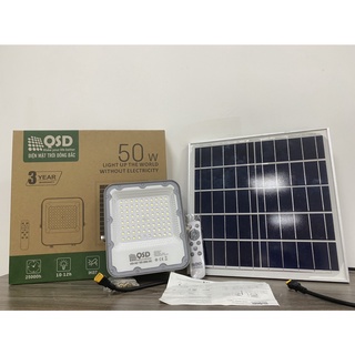 Đèn pha năng lượng mặt trời sân vườn qsd-ik02 50w