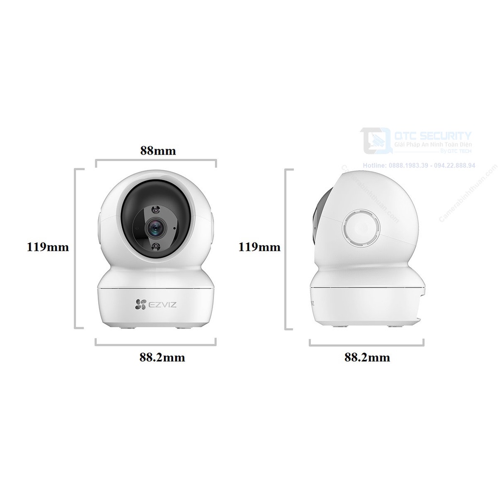 Camera IP Wifi Ezviz C6N 4MP