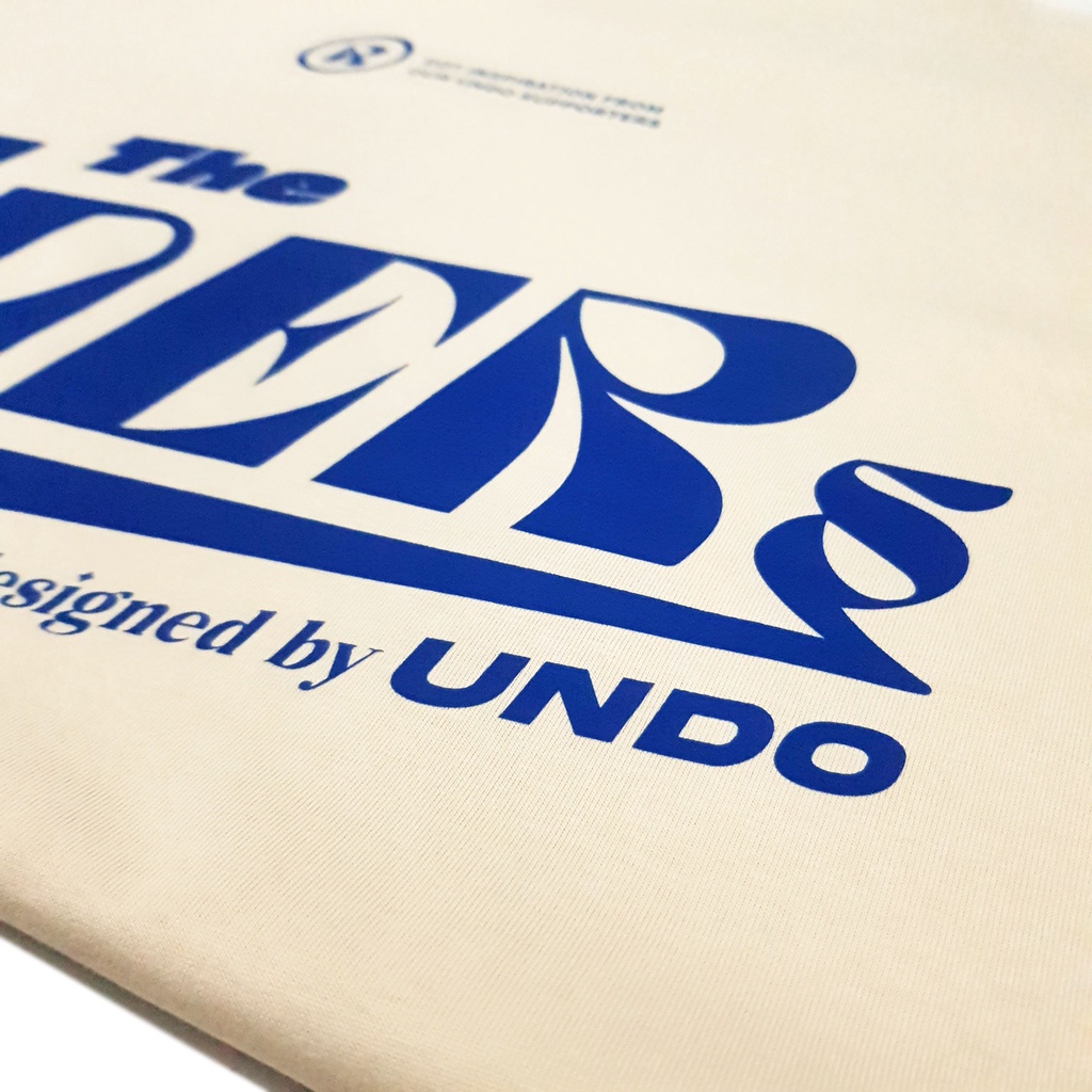 Áo Thun Unisex Undo Uners Màu Kem Vàng 100% Standard Cotton - Local Brand Chính Hãng