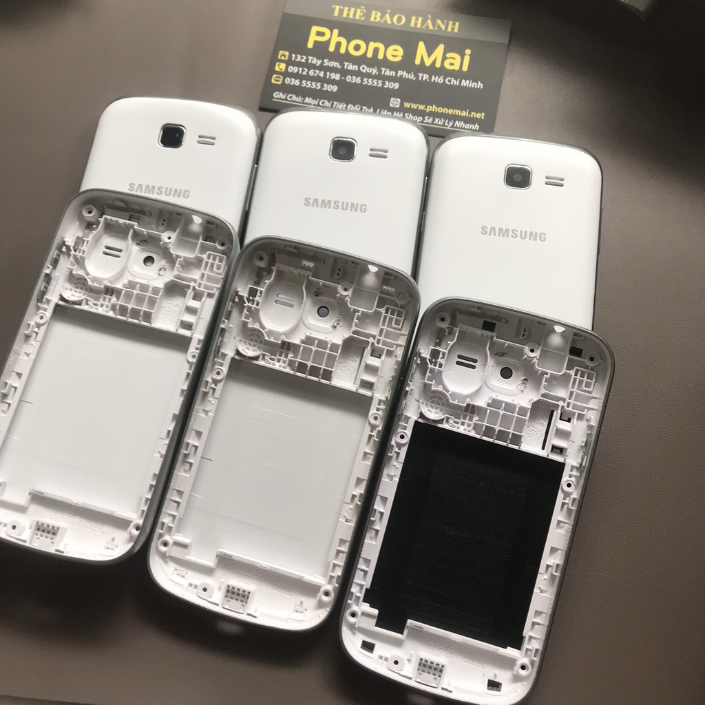 Bộ Vỏ + Sườn Điện Thoại Samsung Galaxy S Duos S7572