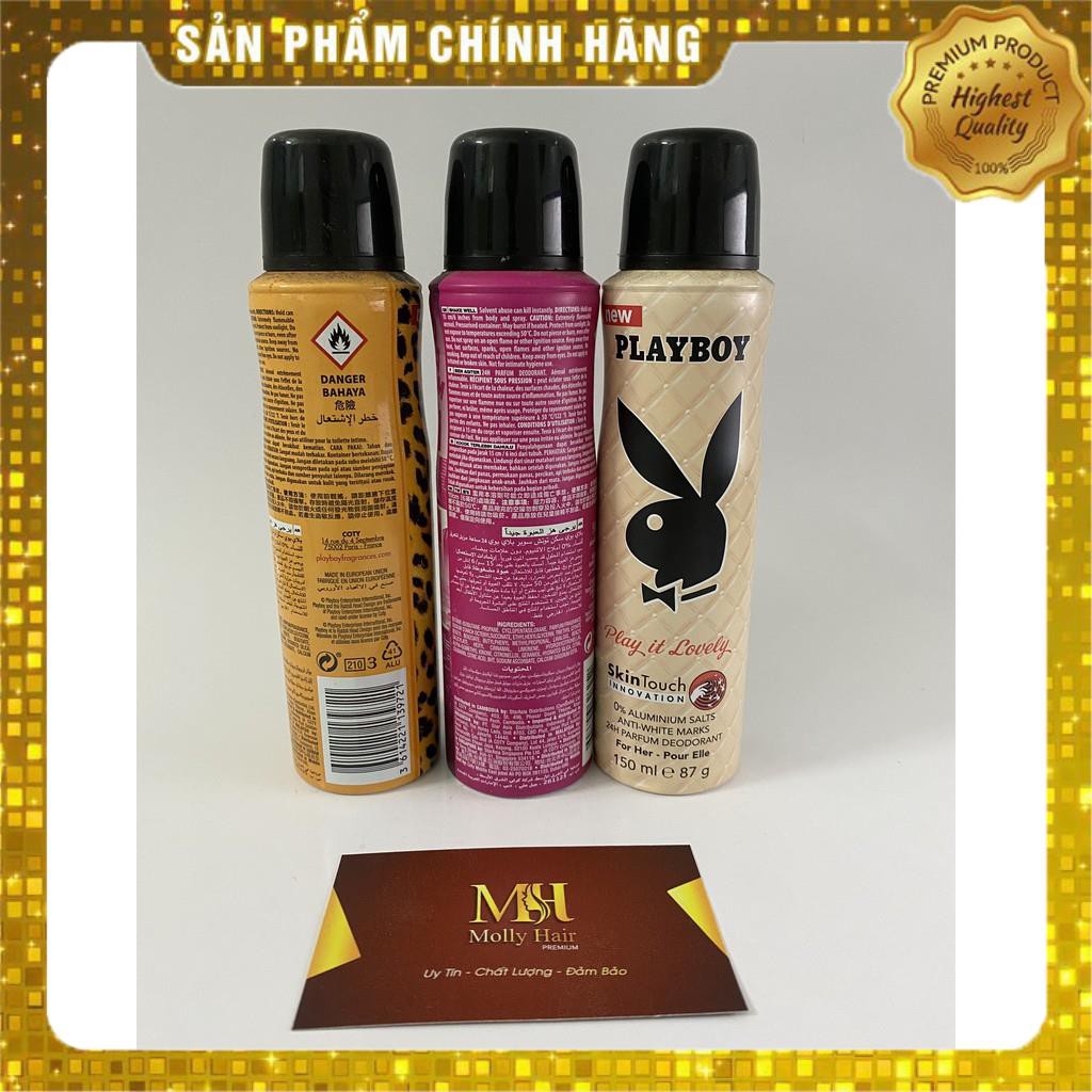 [HÀNG TỐT] Xịt khử mùi toàn thân Playboy cho Nam, Nữ cao cấp