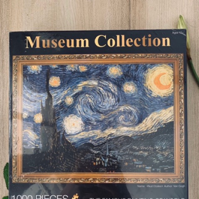 The Starry Night - 1000 piece puzzle Museum collection - bộ ghép hình 1000 miếng - bộ ghép hình 1000 mảnh