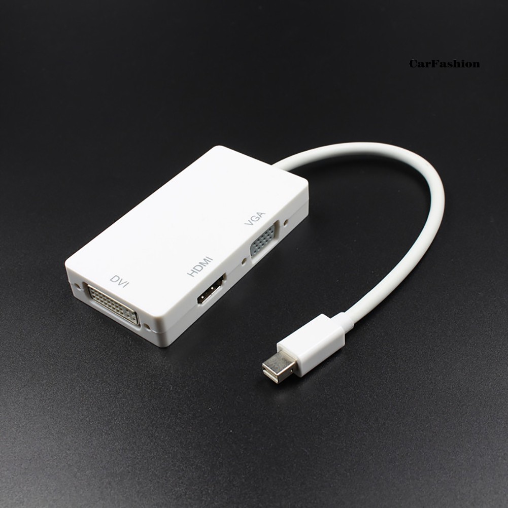 Cáp Chuyển Đổi Chs3 Trong 1 Từ Cổng Mini Display Port Dp Sang Hdmi Vga Dvi Cho Macbook Pro Air